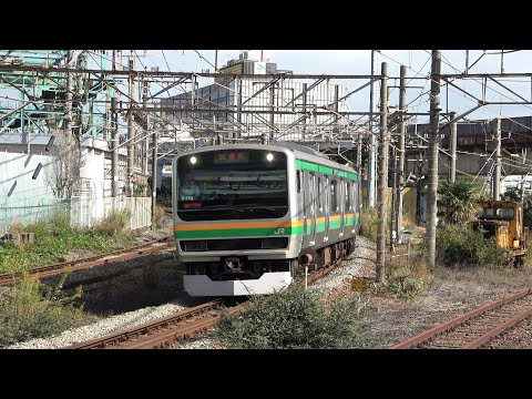 2024/11/17 【実設訓練】 東海道貨物線 E231系 K-24編成 浜川崎駅 Japan Railways Tokaido Freight Line: E231 Series Training