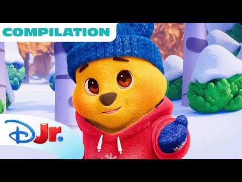 Winnie the Pooh Holiday Episodes | Playdate with Winnie the Pooh | Me & Winnie the Pooh | @disneyjr