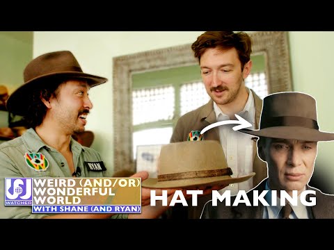 Shane and Ryan Visit A Hollywood Hat Maker • Weird Wonderful World