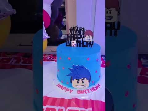 roblox cake #birthdaycake #cake #recipe #tutorial #fypシ #foryou #freetutorial #baker #recipe #parati