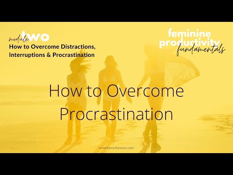 FPF 2.4 - How to Overcome Procrastination