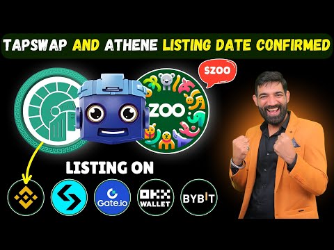 TAPSWAP Launching News | Tapswap Distribution, Athene Network Launching, Distribution | Zoo Airdrop