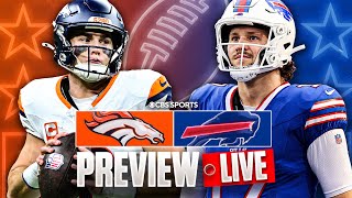 Broncos at Bills LIVE Preview & Predictions | 2025 NFL Playoffs