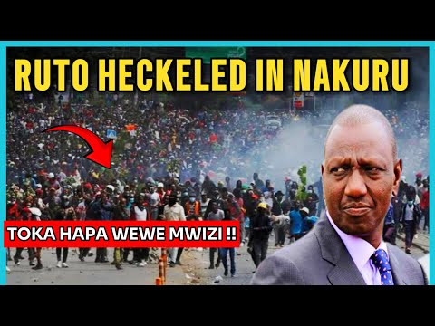 RUTO ni Mbwa Mwitu Ndani ya Ngozi Ya Kondoo! Nakuru Residents Roasts RUTO Live!