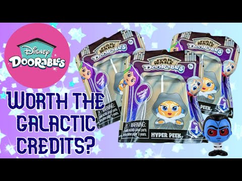 And tradeable cards! | Star Wars Disney Doorables Hyper Peek | Bored House Flies Mystery Packs