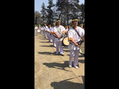 2015年4月29日/弘前公園桜祭り/岩木山お山参詣登山囃子三支部合同行進