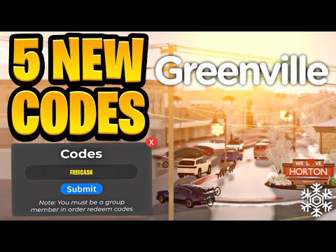 *NEW* ALL WORKING CODES FOR GREENVILLE IN 2025! ROBLOX GREENVILLE CODES