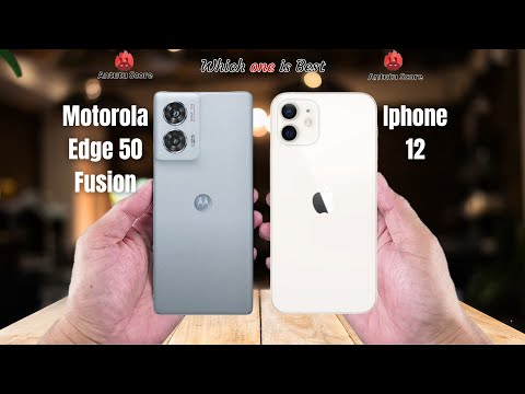 Motorola Edge 50 Fusion vs Iphone 12  Full comparison ⚡Which one is Best