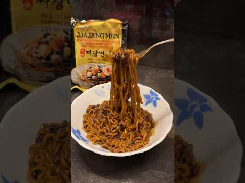 Trying Out Untried Ramen Day 3- Paldo Jjajangmen Instant Ramen #shorts