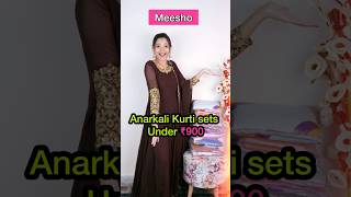 Affordable Anarkalis under ₹900 only🤯😰ft. Meesho #meesho #meeshohaul #anarkali #ashortaday #shorts