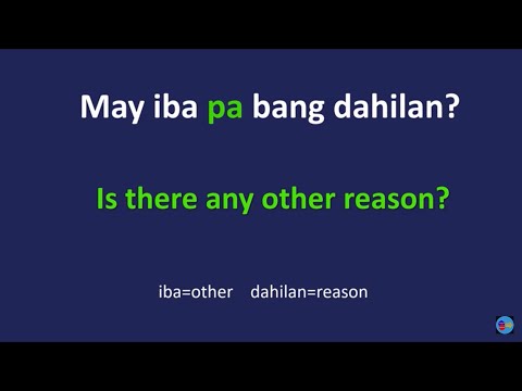 30 MINUTE TAGALOG ENGLISH SPEAKING PRACTICE (75 TAGALOG EXPRESSIONS USING “PA”)