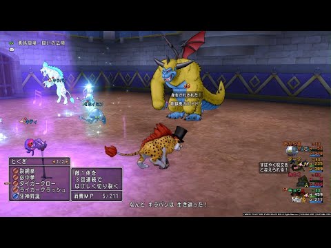 【ドラクエ10】2021  モンスターバトルロード　剛獣鬼ガルドドン　【協力チャレンジバトル】