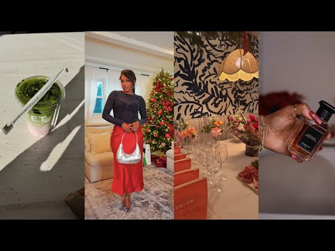 VLOG | GUERLAIN DOUBLE VANILLE PERFUME UNBOXING, INFLUENCER DINNER AT ROSEMARYS NYC, NEW HAIRSTYLE