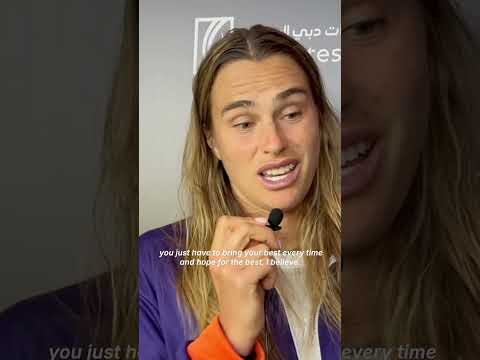 Sabalenka on 2025 season prep and stellar performance in Abu Dhabi