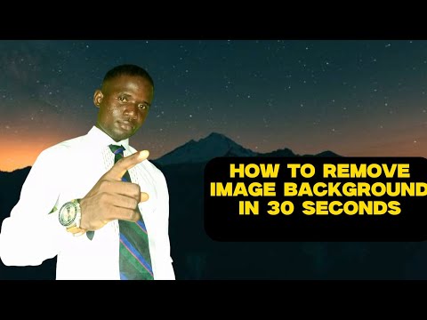 HOW TO REMOVE IMAGE BACKGROUND IN 30 SECONDS