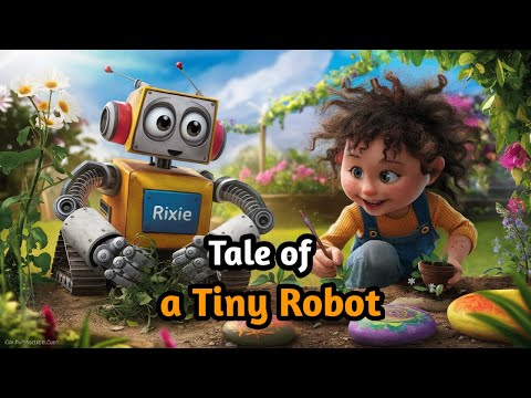 The Little Robot Who Found a Friend | Heartwarming Kids Story About Friendship and Teamwork.