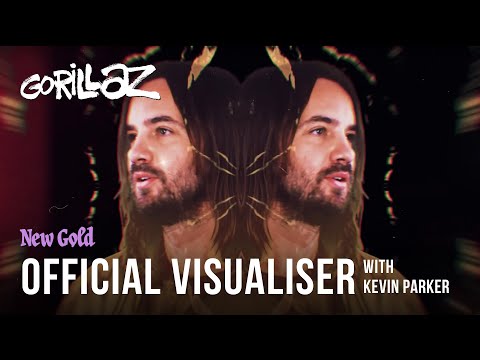 Gorillaz - New Gold ft Tame Impala & Bootie Brown (Visualiser with Kevin Parker)