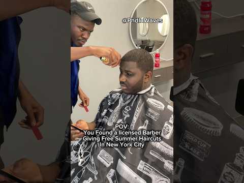 Free Haircuts NEW YORK CITY BARBER