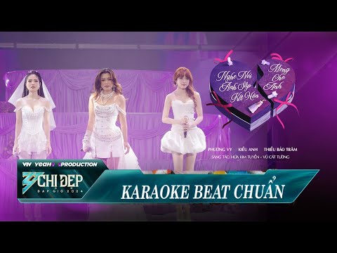 [ KARAOKE ] NGHE NÓI ANH SẮP KẾT HÔN x MONG CHO ANH - THIỀU BẢO TRÂM, KIỀU ANH, PHƯƠNG VY| CDDG 2024