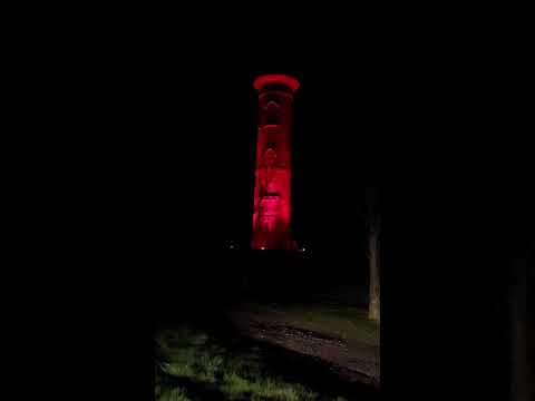 Spire of Lloyd in Kells Co. Meath Ireland night view #shorts