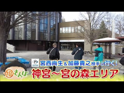 ファイターズ宮西尚生投手＆加藤貴之投手と行く！神宮〜宮の森エリアを福さんぽ【どさんこワイド179】2024.12.23放送