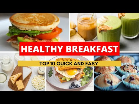 10 Quick and Easy Healthy Breakfast Ideas (Grab and Go)