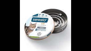 Seresto flea and tick collar for cats| 8 month |flea and tick prevention|