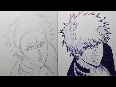 How To draw Ichigo Kurosaki Step By Step - [Bleach : Thousand Year Blood War]