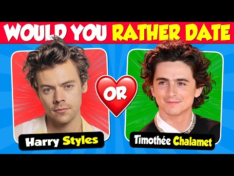 Who Would You Rather Date? Male Edition (2025) 💘✨