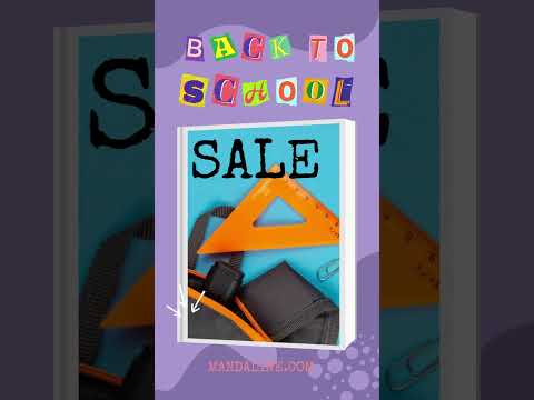 Shop Mandaline's Back to School Sale