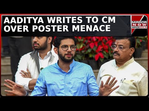 Maharastra: Aaditya Thackeray Writes To CM, Seeking Ban On Political Hoardings And Banners