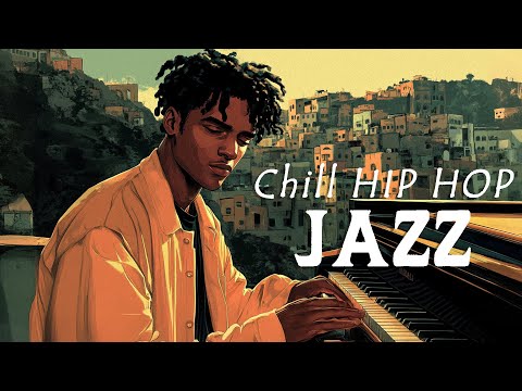 Chill Jazz Hip Hop on the Rooftop - Relax Your Morning with Smooth Jazz Beats |  Work & Study