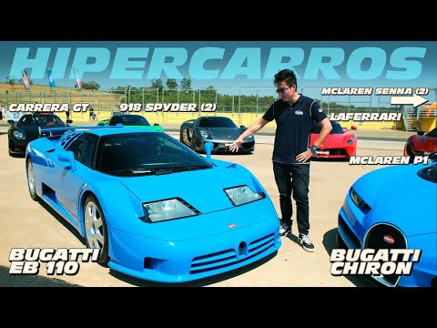 Da LaFerrari ao Bugatti Chiron e EB110: o que é um HIPERCARRO? Motorgrid Brasil Track & Friends