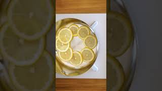 材料は4つだけ！自家製レモネードの作り方｜How to make homemade lemonade #Shorts