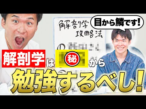 【もっと早く知りたかった!!】医学部の解剖学は〇〇から勉強しましょう！