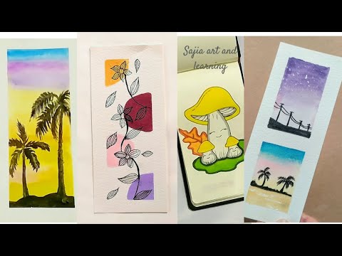 4 easy drawings  | step by step drawing |easy drawing for beginners