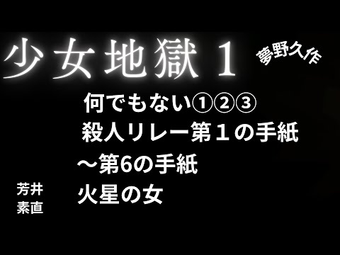 【推理小説】【朗読】少女地獄１何でもない①　 夢野久作　朗読　芳井素直