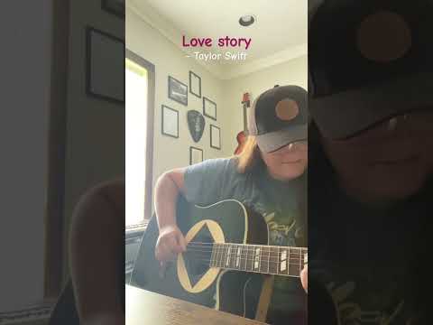 Guitar cover of Love Story by Taylor Swift #guitar #shorts #taylorswift