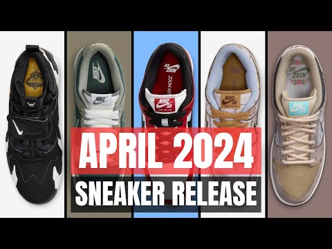 BEST SNEAKER Release for APRIL 2024 Part.1