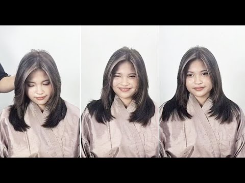 How to cut a Medium Length Layered Haircut Full Tutorial With Best Layered Hair Cutting Techniques