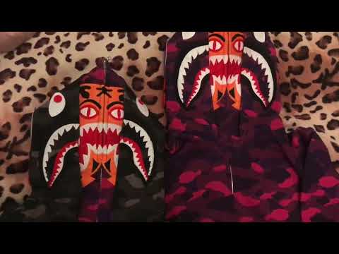 Сравнения двух худи Bape Tiger 🐯