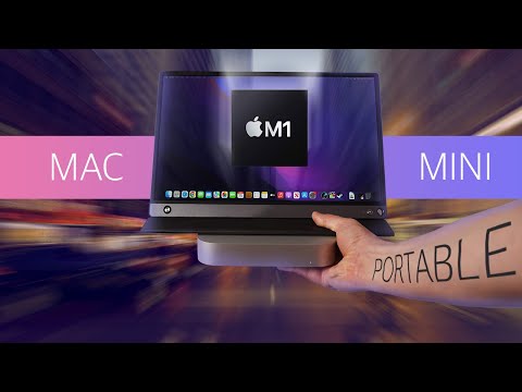 I bought cheapest Mac Mini M1 on Ebay. Can I use it as a portable desktop ?