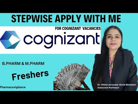 Pharma Fresher Jobs in Cognizant | Pharmacovigilance Jobs | Cognizant Hiring 2024, 2025 for Pharmacy