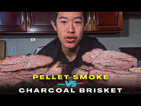 Charcoal Vs Pellet Smoked Brisket