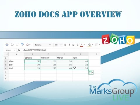 Zoho Docs App Overview