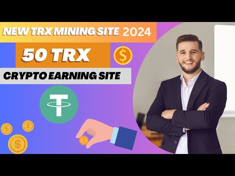 New Trx MINE website | trx income site | trx mining site | daily earning Trx