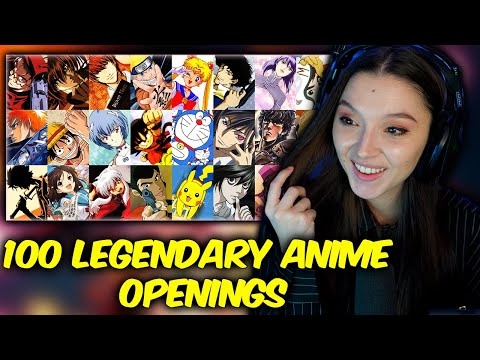 Reacting to 100 legendary Anime Openings !