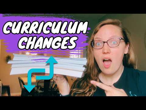 Changes In Our Homeschool Curriculum For This Year