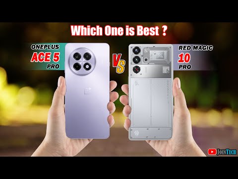 🔥 Duel High Tech!! Oneplus Ace 5 Pro Vs Red Magic 10 Pro Off in a Smartphone Showdown!