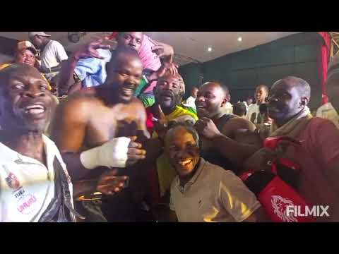 ENOCK KIYAGA 'KAMPALA' KOs RAMAH KATENDE IN ROUND1